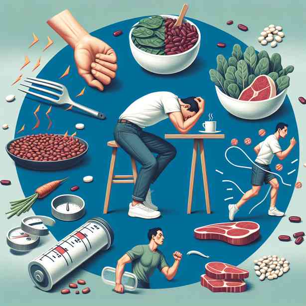 철분이 부족할 때 나타나는 피로감과 빈혈 예방법