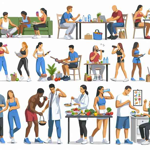 살 빠지는 사람들의 하루 루틴 패턴 살 빠지는 사람들의 하루 루틴 패턴