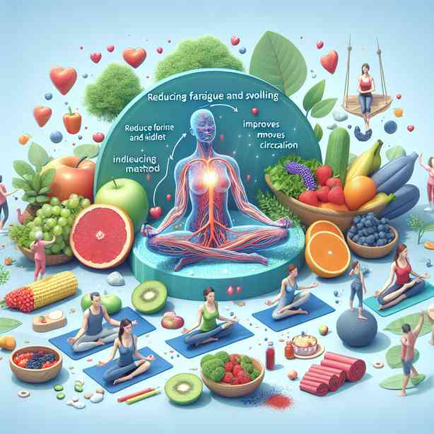 순환개선운동으로 피로와 부종 줄이는 다이어트법