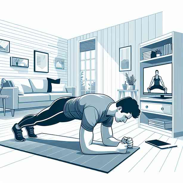 플랭크 루틴으로 전신라인 관리하는 홈트레이닝