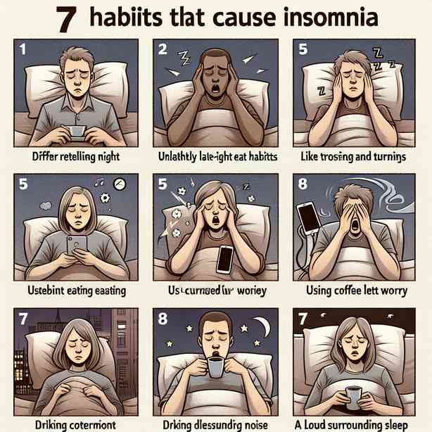 불면증을 유발하는 습관 7가지 불면증을 유발하는 습관 7가지