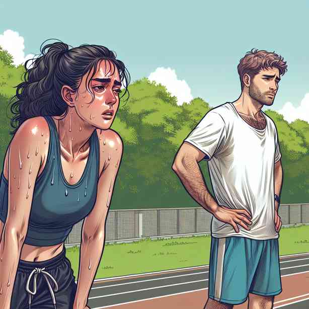 운동 중 땀이 많이 나는 사람과 그렇지 않은 사람의 차이