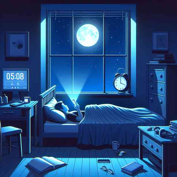 전자기기 사용이 수면에 미치는 부정적 영향