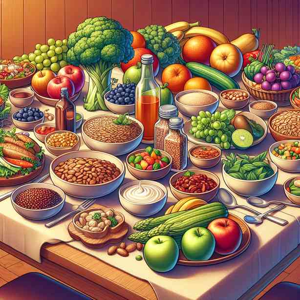 식이섬유 풍부한 음식으로 장을 깨끗하게