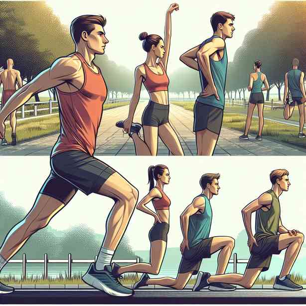 조깅 전후 스트레칭으로 부상 없이 운동하기 조깅 전후 스트레칭으로 부상 없이 운동하기